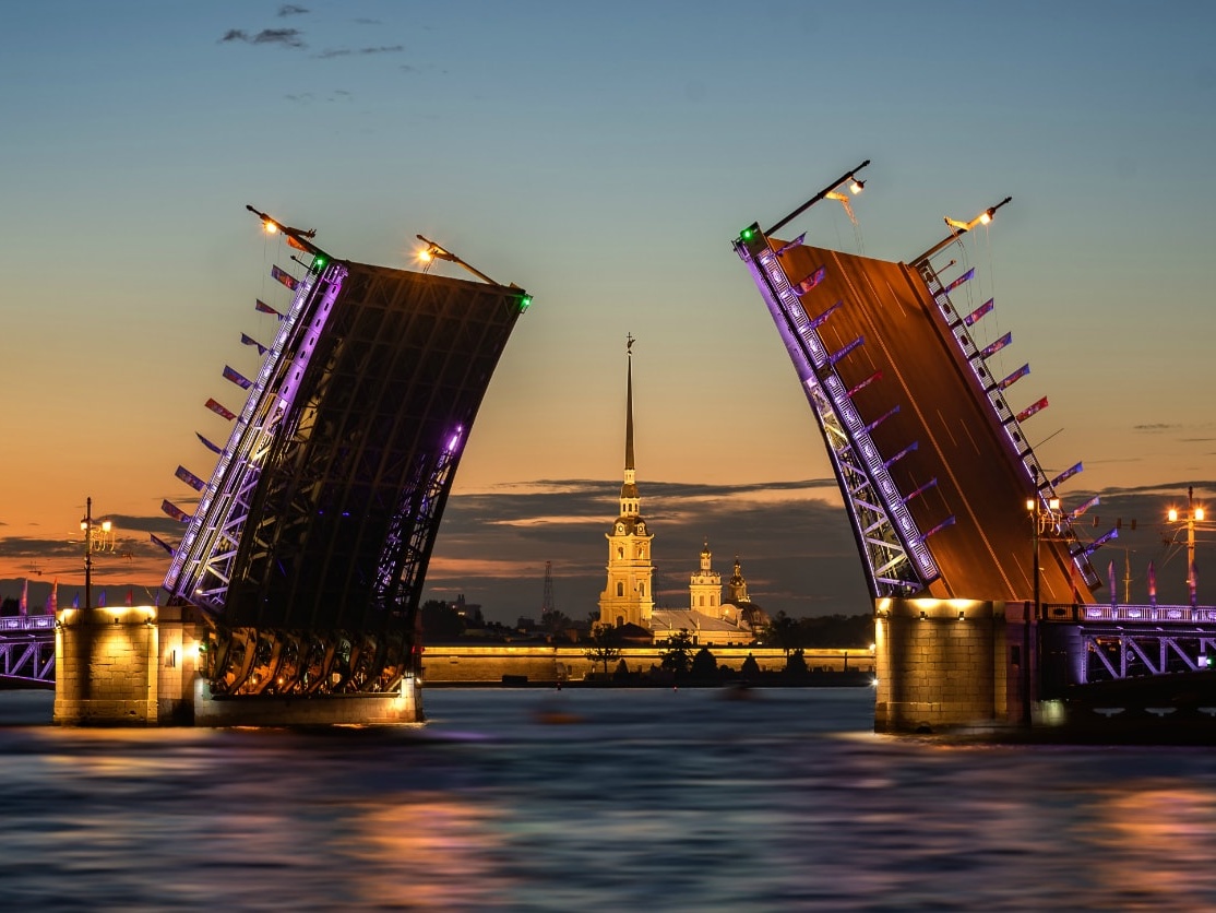 10. St. Petersburg Bridges