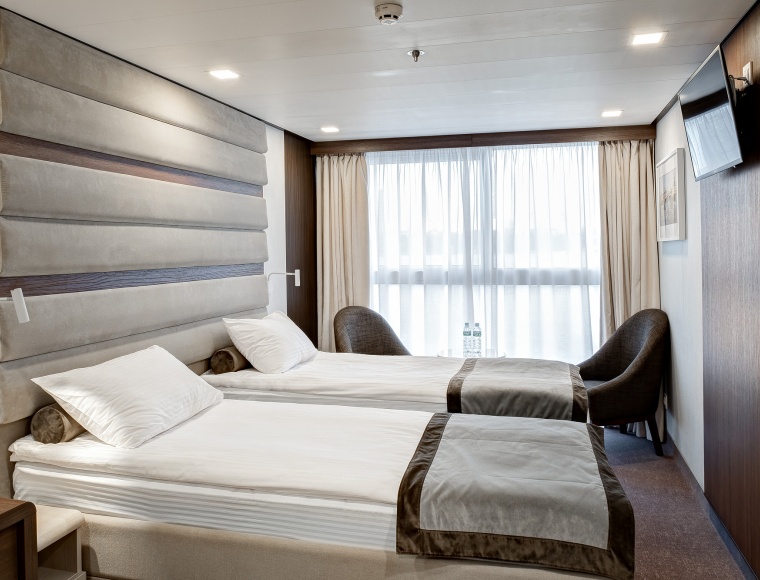 Mustai Karim Cruise Ship Accommodation Deluxe cabin